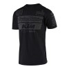 T-SHIRT TROY LEE DESIGNS 2019 KTM TEAM - PRETO